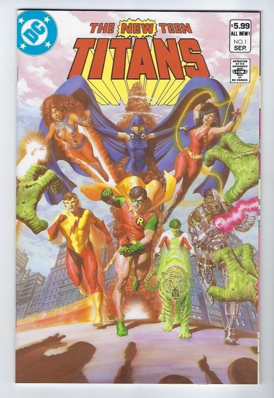 ?Tales of the Titans #1 Alex Ross SDCC Variant George Perez Homage 2023 NM?