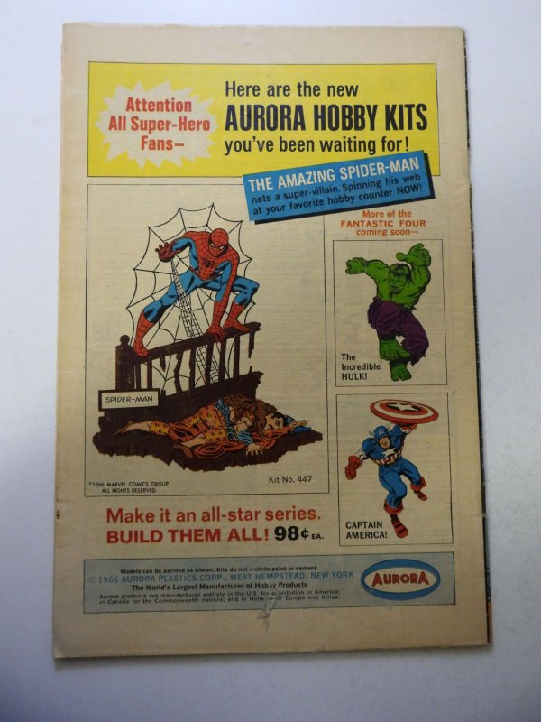 Fantastic Four #58 (1967) VG Condition