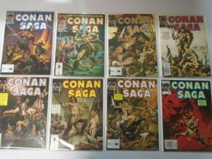 Conan Saga Lot (1987-95) 48 different issues 7.0 FN