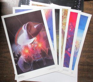 ③ The Shadow Bill Sienkiewicz SEALED Portfolio Folder Book 1987 DC Comics Rare