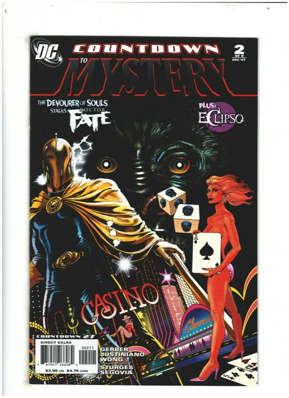 Countdown to Mystery #2 NM- 9.2 DC Comics 2007 Dr. Fate & Eclipso