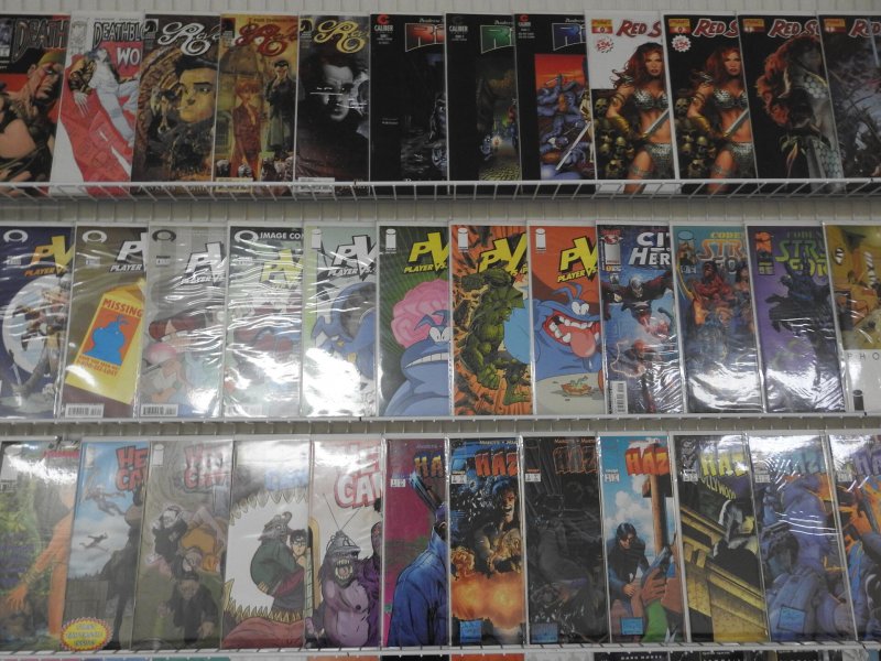 Huge Lot 150+ Comics W/ Powers, Invincible, PVP,  High Roads+ Avg VF- Condition!