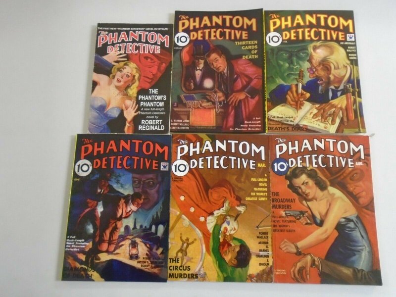 Phantom Detective TPB lot 6 different SC 6.0 FN