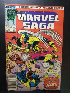 The Marvel Saga The Official History of the Marvel Universe #21 (1987)