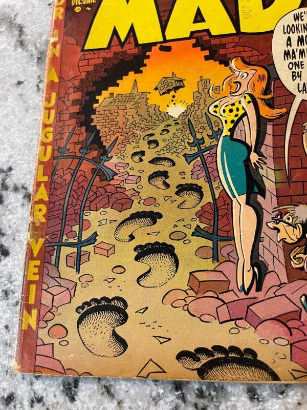 MAD # 8 VG/FN Golden Age EC Comic Book Magazine Kurtz Pre-Code 4 J877