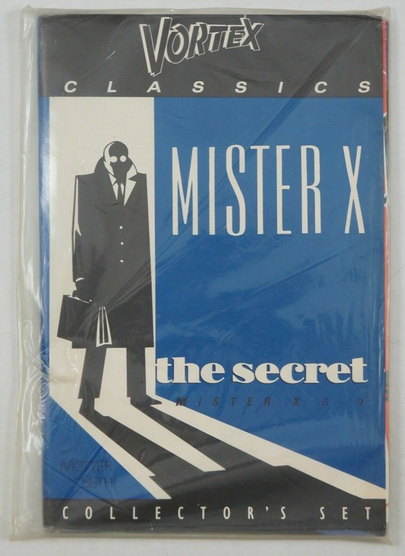 Vortex Classics Collector's Set in bag Mister X by Dean Motter (4