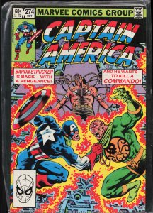 Captain America #274 (1982) Captain America