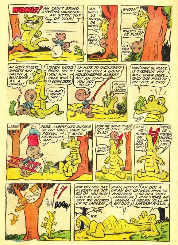 ANIMAL COMICS #16 (Aug1945) 5.0 VG/FN  23 Pgs & 2 Covers by Walt Kelly!!