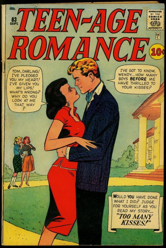 Teen-Age Romance #83 1961- Don Heck Art- Marvel Romance Silver Age VG