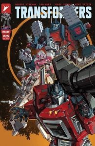 TRANSFORMERS #25 (2025) KAEL NGU/DAN MORA TRADE DRESS VARIANT SET IMAGE COMICS.