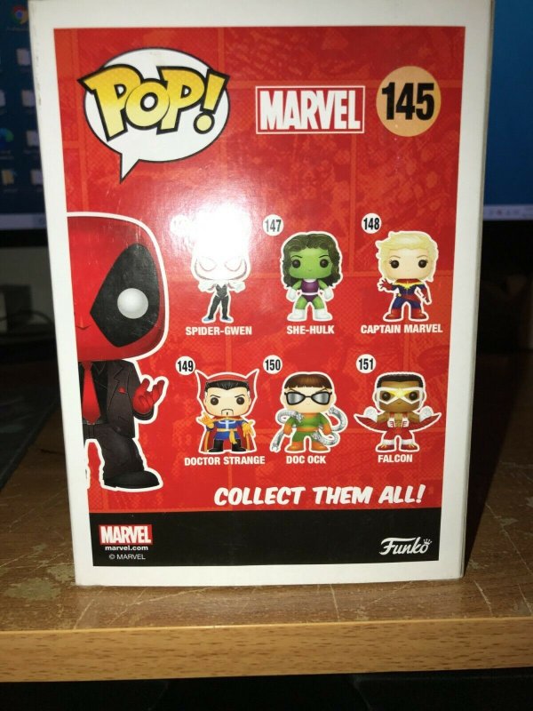 funko pop deadpool 145