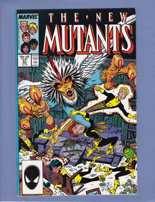 New Mutants #57 FN/VF