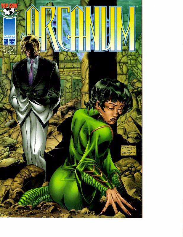 Lot Of 4 Arcanum Image Comic Book #2 3 4 5 Thor J193