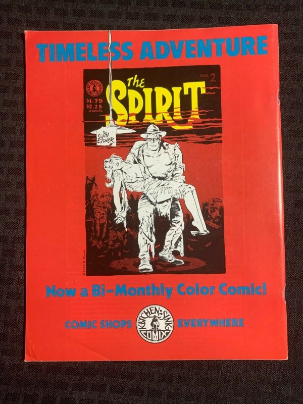 1983 WILL EISNER'S QUARTERLY Magazine #1 Neal Adams / Kitchen Sink