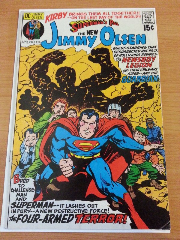 Superman's Pal, Jimmy Olsen #137 ~ VERY FINE VF ~ 1971 DC COMICS