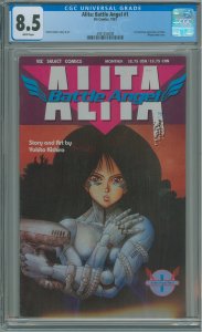 Alita: Battle Angel #1 (1992) CGC 8.5! 1st American App of Alita!