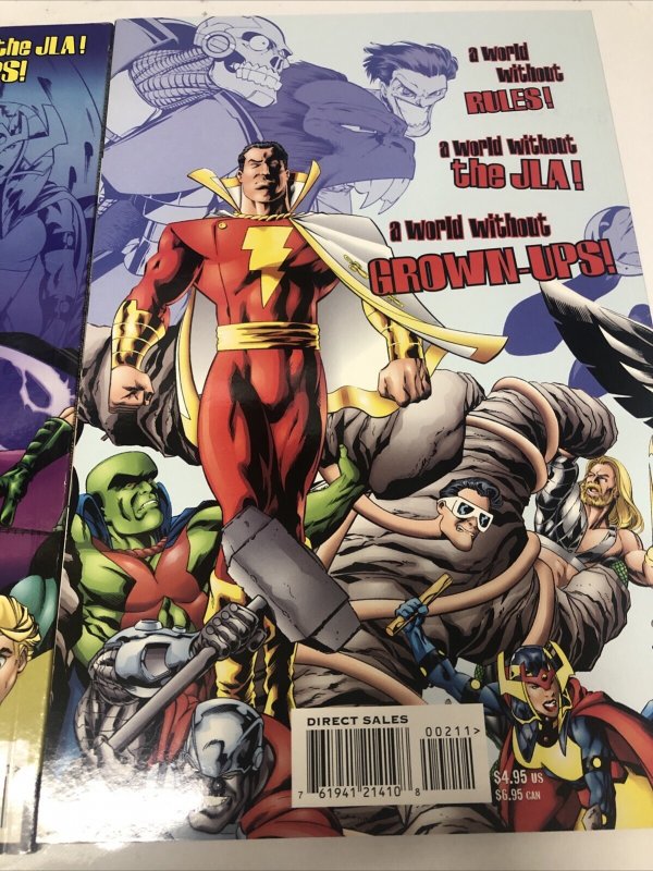 JLA World Without Grown-Ups 1998 #1 & 2 VF/NM Complete Set Young Justice prelude