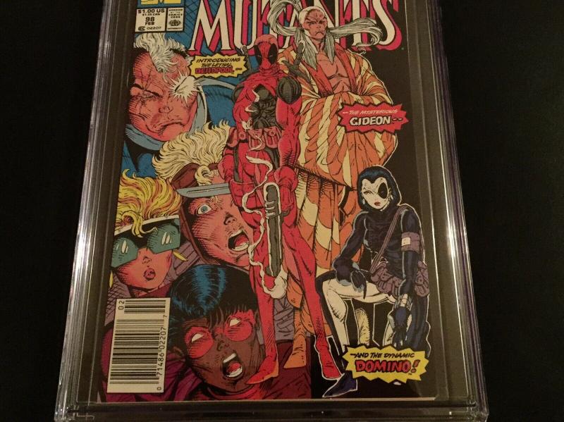 New Mutants 98 and 87 CGC 9.8, 9.4