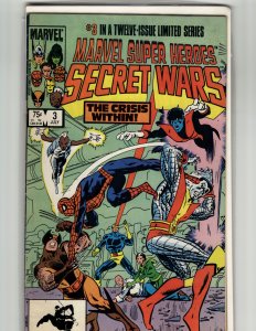 Marvel Super Heroes Secret Wars #3 (1984) [Key Issue]