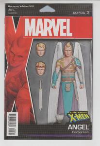 UNCANNY X-MEN (2018 MARVEL) #5 VARIANT CHRISTOPHER ACTION FIGURE NM