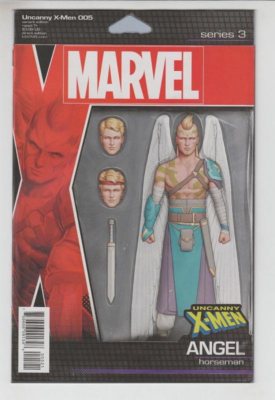 UNCANNY X-MEN (2018 MARVEL) #5 VARIANT CHRISTOPHER ACTION FIGURE NM