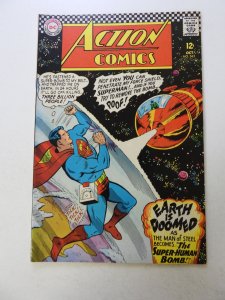 Action Comics #342 (1966) VF- condition ink back cover