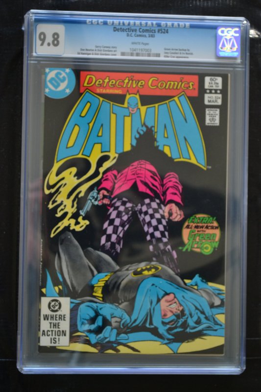 DETECTIVE COMICS # 524 : CGC  9.8 (NM/MT) : MARCH 1983 : DC COMICS