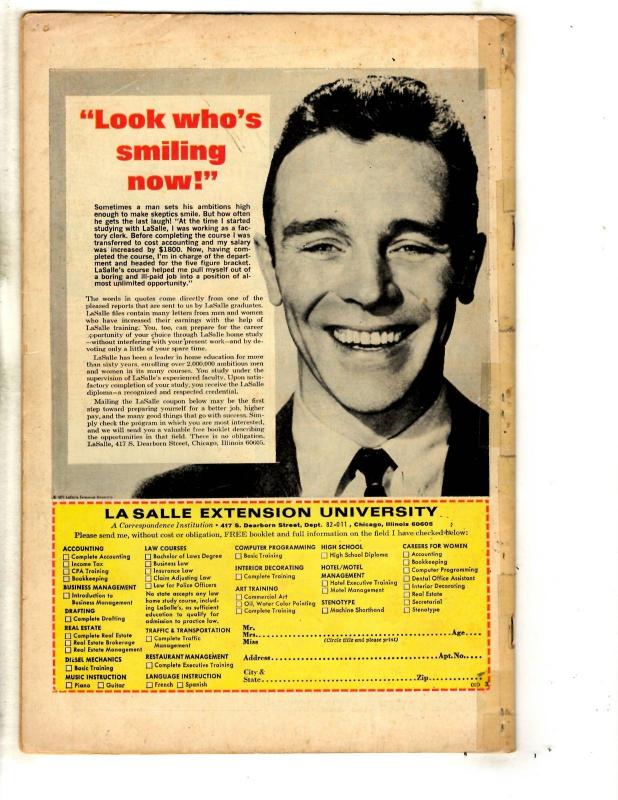 Marvel Spotlight # 7 GD Comic Book Feat. Ghost Rider Monster Horror Fear RH2