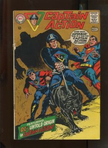 CAPTAIN ACTION #1 (2.5) NEAL ADAMS!