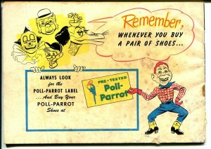 Poll Parrot's Howdy Doody #2 1950-RJR-TV series based-rare-7 X 5-VG