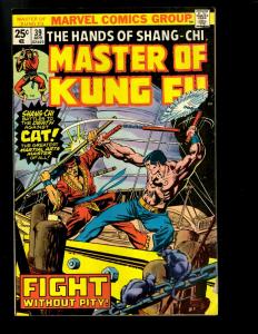 10 Master of Kung Fu Marvel Comics # 28 32 37 38 39 40 41 42 43 44  WS6