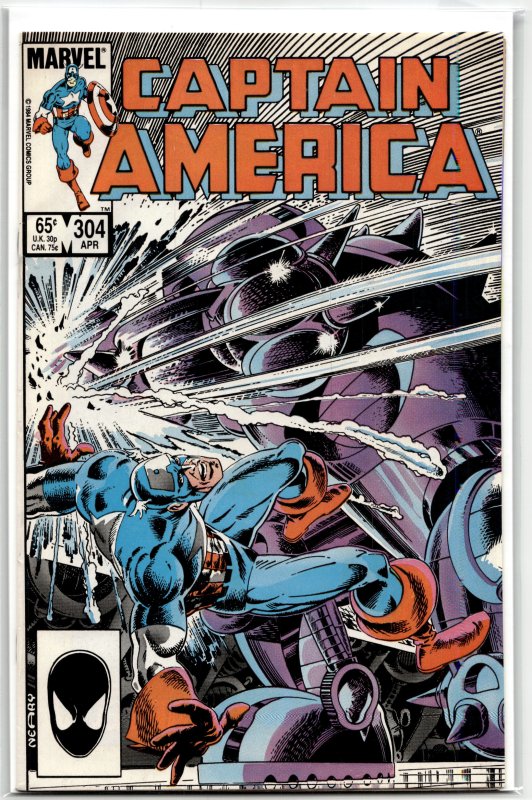 Captain America #304 (1985) Captain America