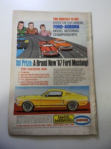 The Atom #28 (1967) VG Condition centerfold detached at 1 staple