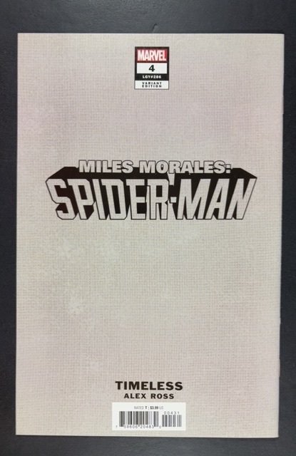 Miles Morales: Spider-Man #4 Ross Cover (2023) ALEX ROSS VIRGIN VARIANT