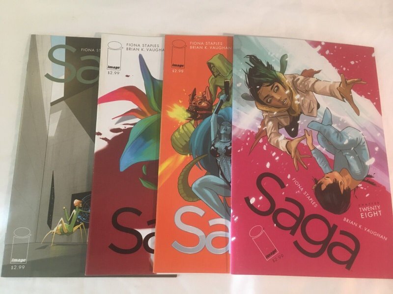 SAGA #28, 29, 30, 31 VFNM Condition