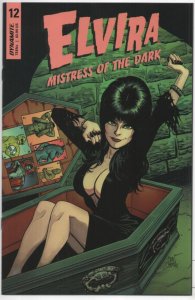 ELVIRA Mistress of the Dark #12 B, NM, Dynamite, 2018 2019, Cermak, Femme Fatale