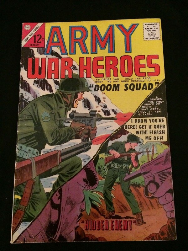 ARMY WAR HEROES #7 VG+ Condition