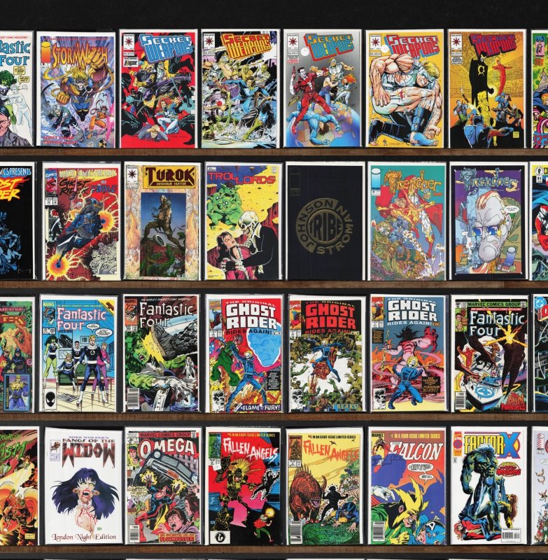 Huge Lot 150+ Comics with Fantastic Four, The Phantom, The Omega Men & More!