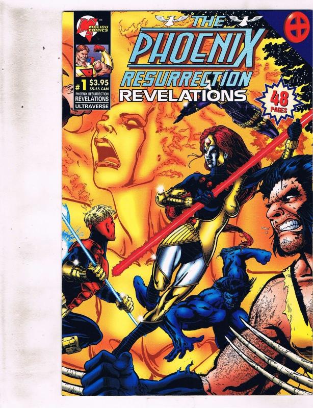 Lot of 2 The Phoenix Resurrection Revelation/Nomad Marvel Comic Books #1(2) BH51