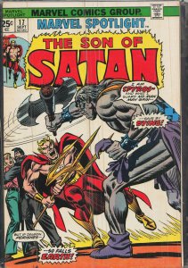Marvel Spotlight #17 (1974) Son of Satan
