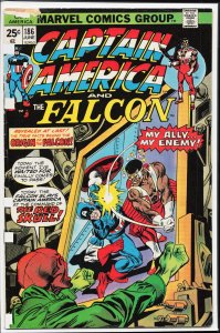 Captain America #186 (1975) Captain America and the Falcon