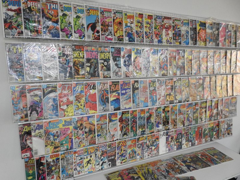 Huge Lot 120+ Comics W/ Flash, Fantastic Four, Thor, +More! Avg FN+ Condition!