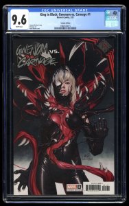 King in Black: Gwenom vs. Carnage #1 CGC NM+ 9.6 White Pages Inhyuk Lee Variant