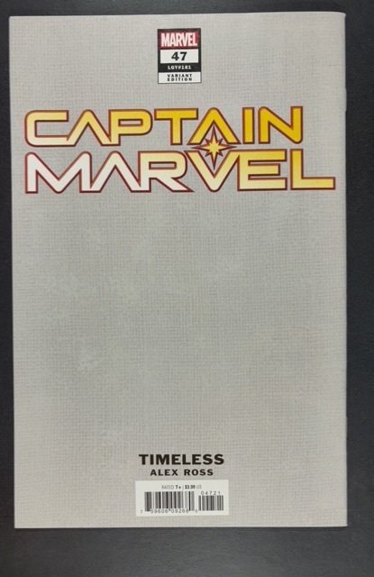 Captain Marvel #47 Ross Cover (2023) ALEX ROSS VIRGIN VARIANT