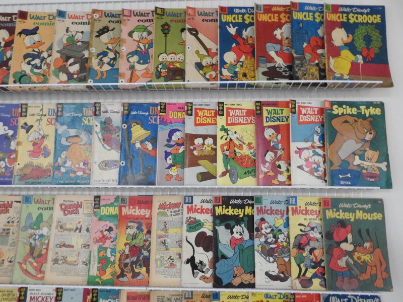 Huge Lot of 160+ Comics W/ Bugs Bunny, Mickey Mouse, Tom and Jerry +More!