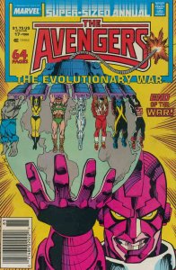 Avengers, The Annual #17 (Newsstand) FN ; Marvel | Evolutionary War 11