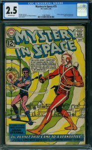 Mystery in Space #75 (1962) CGC 2.5 GD+
