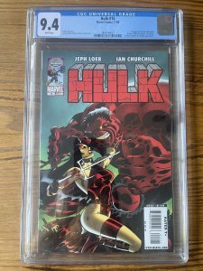 Hulk #15 CGC 9.4 1st App. of Red She-Hulk! DISNEY+ SHE-HULK! MCU Soon 2009