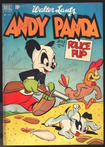 Andy Panda-Four Color Comics #216 1949-Dell-and The Police Pup