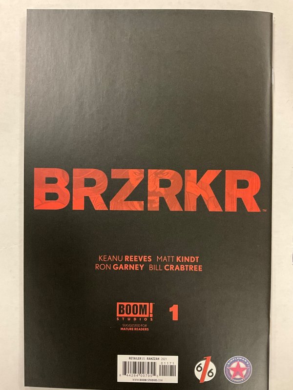 BRZRKR: Pen & Ink Cover G (Foil) (2023)